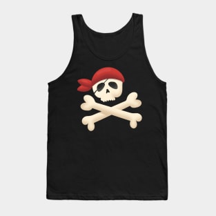 Skull and crossbones Tank Top